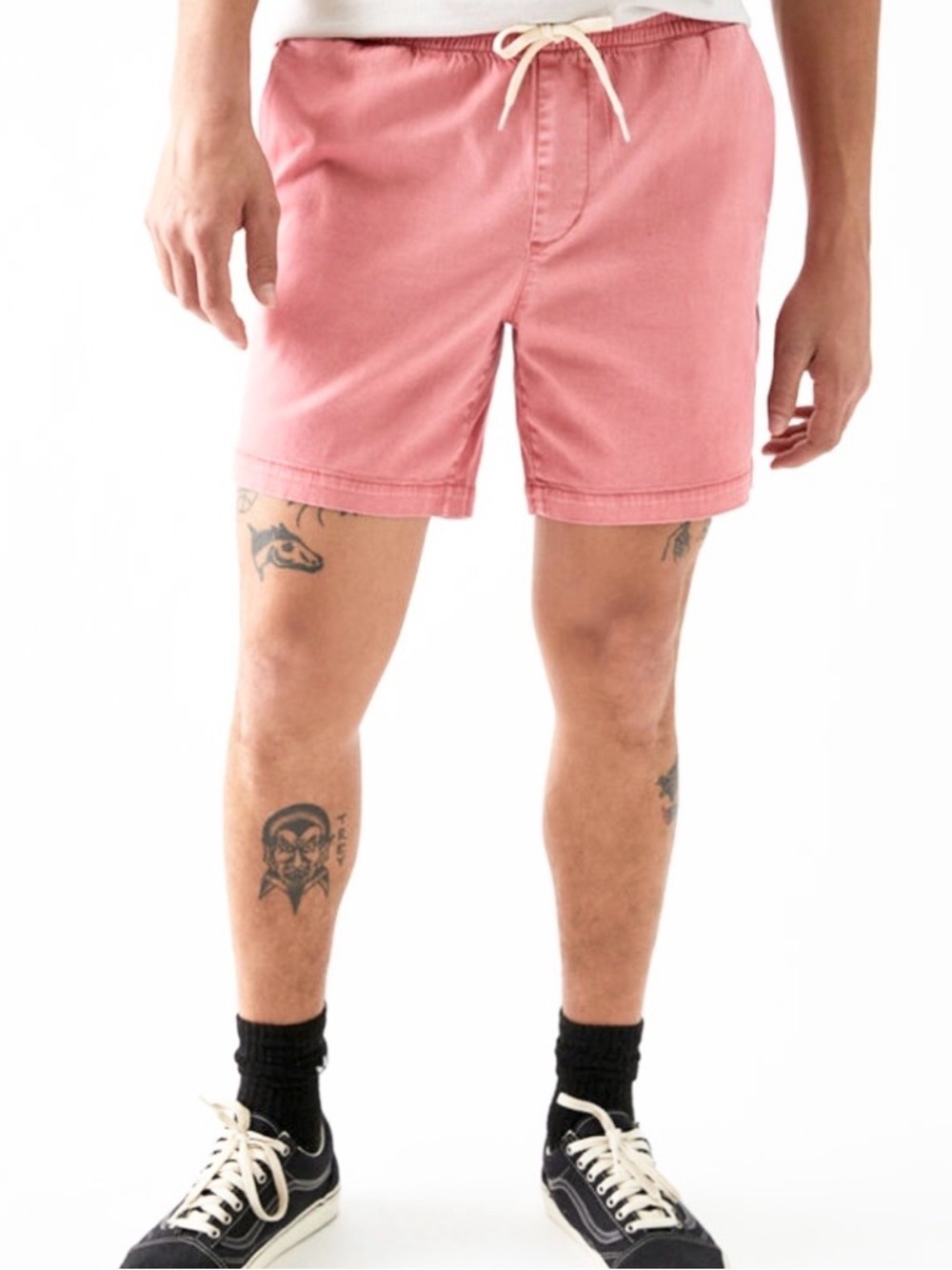 PacSun light pink volley shorts s